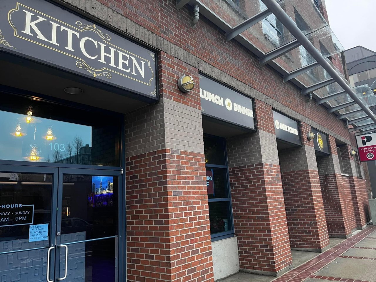 A complete package sign for Jokim Restaurant