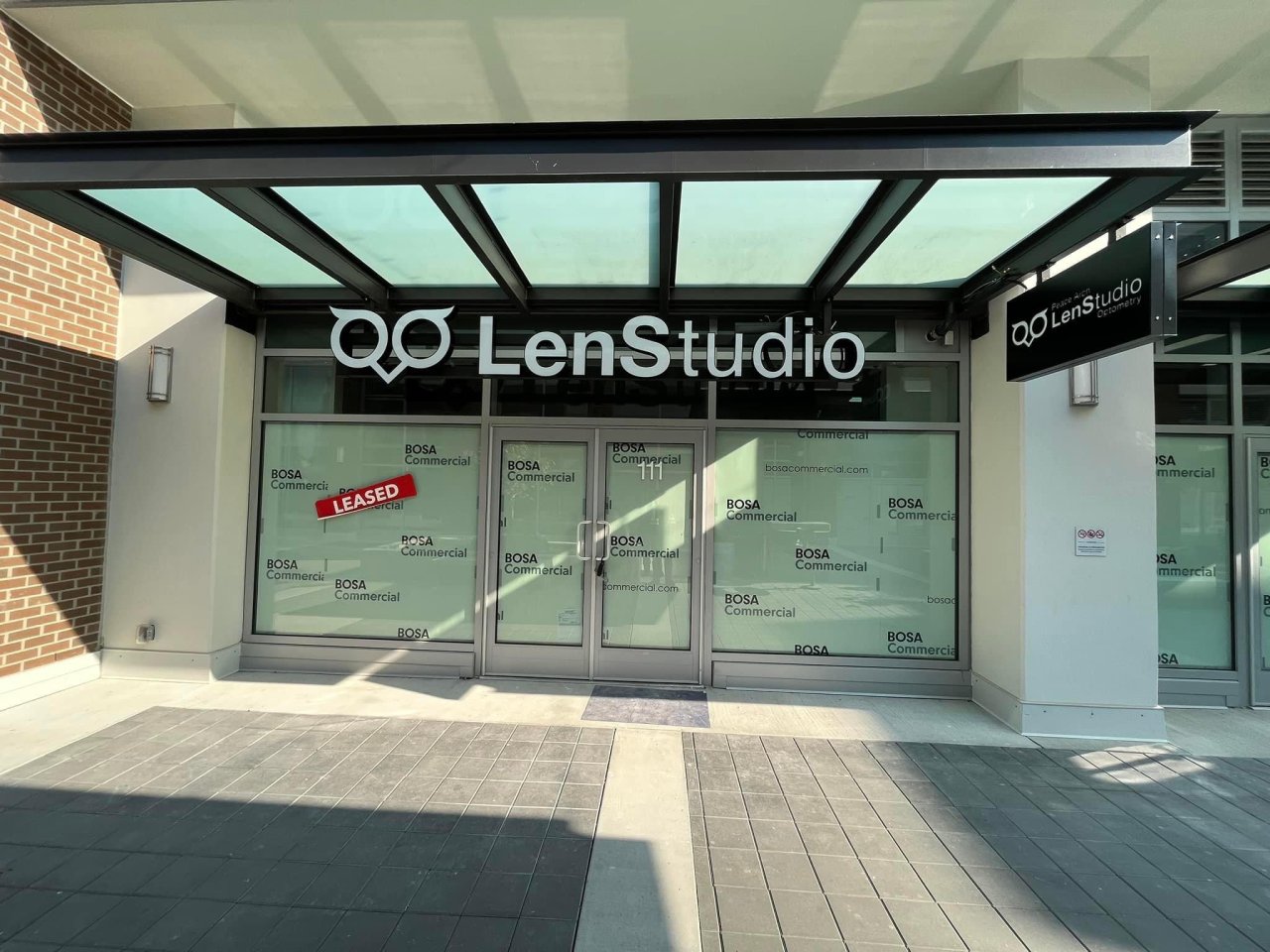 Front-Lit Channel Letters for Lens Studio in Langley
